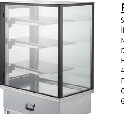 Pasta Teşhir Dolabı 260 Litre